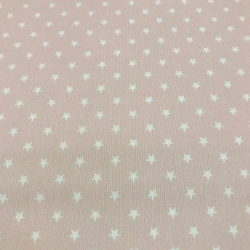 Pique estrella mediana rosa-blanco 2