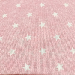 Pique estrella mediana 1 rosa-blanco 2