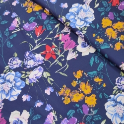 Gabardina Marino Floral 2