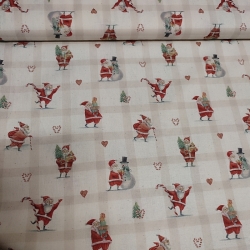 Navidad Papá Noel Algodón 4