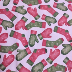 Navidad Guantes y Calcetines Algodón 1