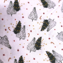 Navidad Árboles Navideños Algodón 1