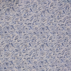 Algodón Cachemir Azul Antiguo 1