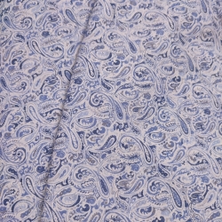 Algodón Cachemir Azul Antiguo 2