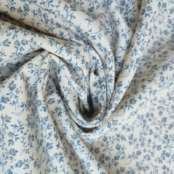 Algodón Fondour Azul Antiguo 0