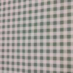Algodón Cuadros Verde Antiguo 1