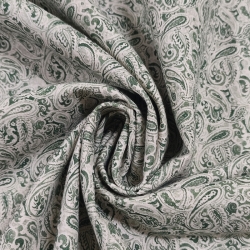 Algodón Cachemir Verde Antiguo 1