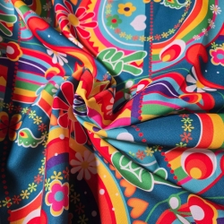 Tejido Strech Colorido Disfraz 5