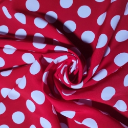 Viscosa Lunares 2,50 cm 0