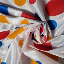 Tela Disfraz Lunares Colores 0