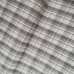 Tela Cuadro Escocés Verde 1