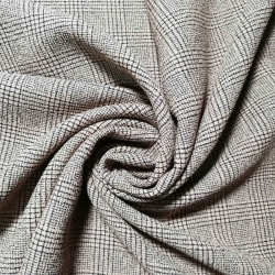 Tela Cuadro Escocés Marrón 1