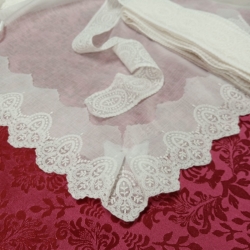 Tejido Delantal Con Puntilla 4