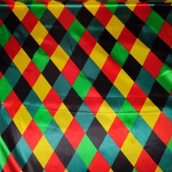 Tela Disfraz Arlequín Multicolor 1