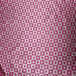 Tela Disfraz Diamante Pequeño Rosa 0