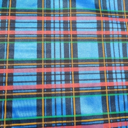 Tela Disfraz Cuadro Escoces 0