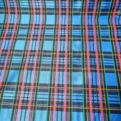 Tela Disfraz Cuadro Escoces 1