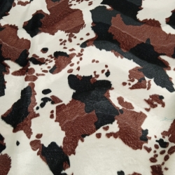 Pelo Animal Print Vaca Marrón 1