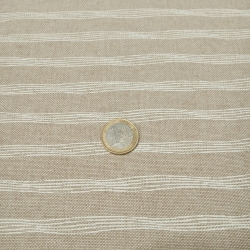 Loneta Efecto Lino Raya 1