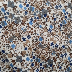  Loneta Florecilla Azul. 1