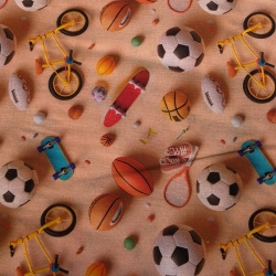 Tela 3D Deportes Algodón 0