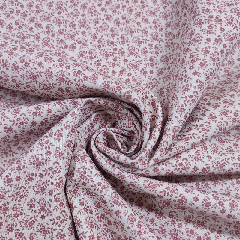 Algodón Floret Rosa Antiguo