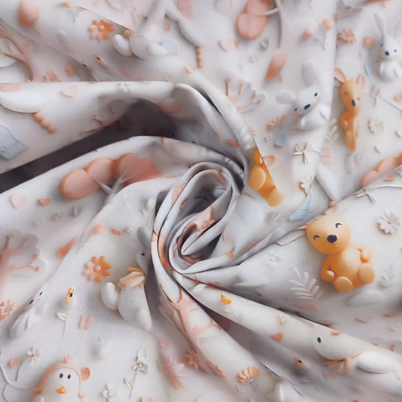 Algodón Conejitos 3D Algodón Conejitos 3D