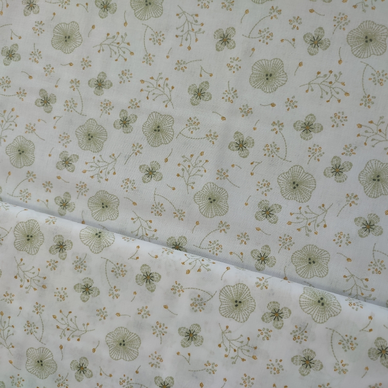 Algodón Flor Sencilla 4 Algodón Flor Sencilla 4