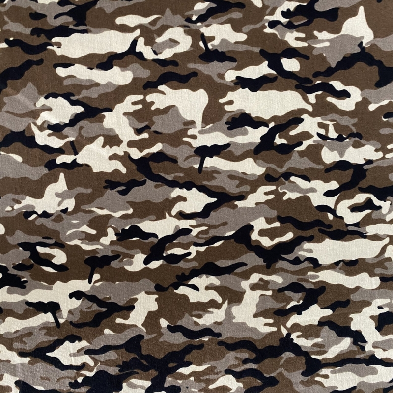Algodón mod. Camuflaje 2 marrón Algodón mod. Camuflaje 2 marrón