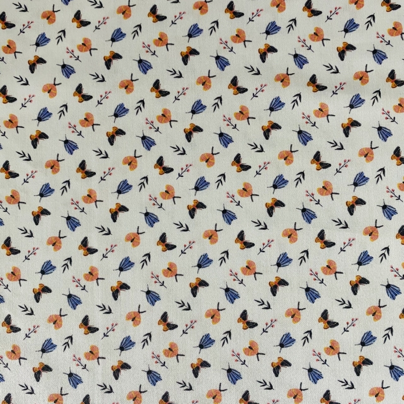 Algodón mod. Mariposas  Algodón mod. Mariposas
