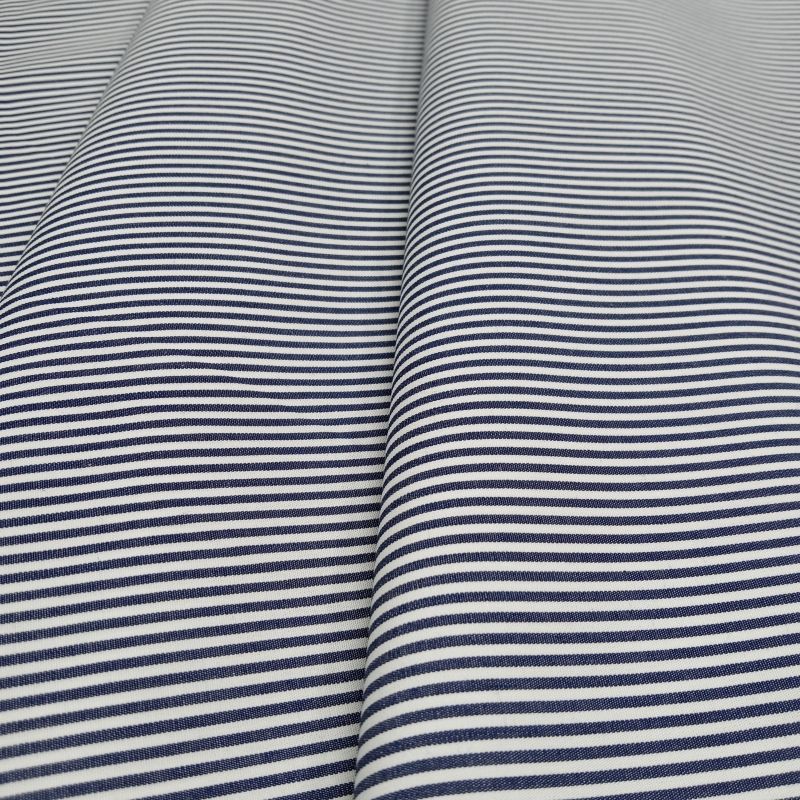 Algodón Raya Marino Algodón Raya Marino
