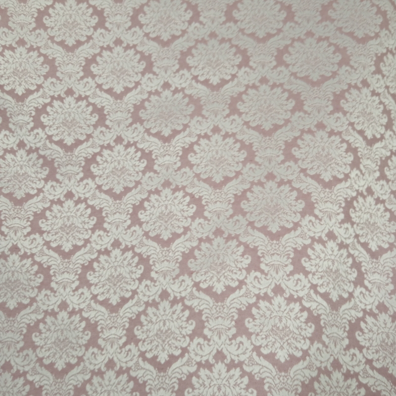 Brocado Rosa Flor Pequeña