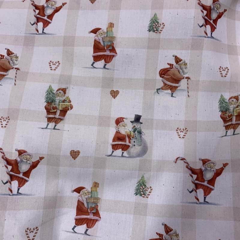 Navidad Papá Noel Algodón
