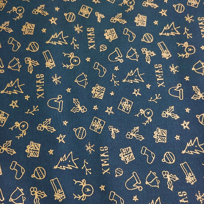 Navidad Xmas Verde Algodón Navidad Xmas Verde Algodón