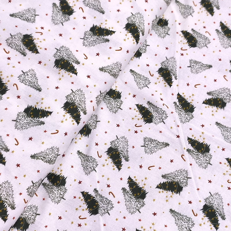 Navidad Árboles Navideños Algodón