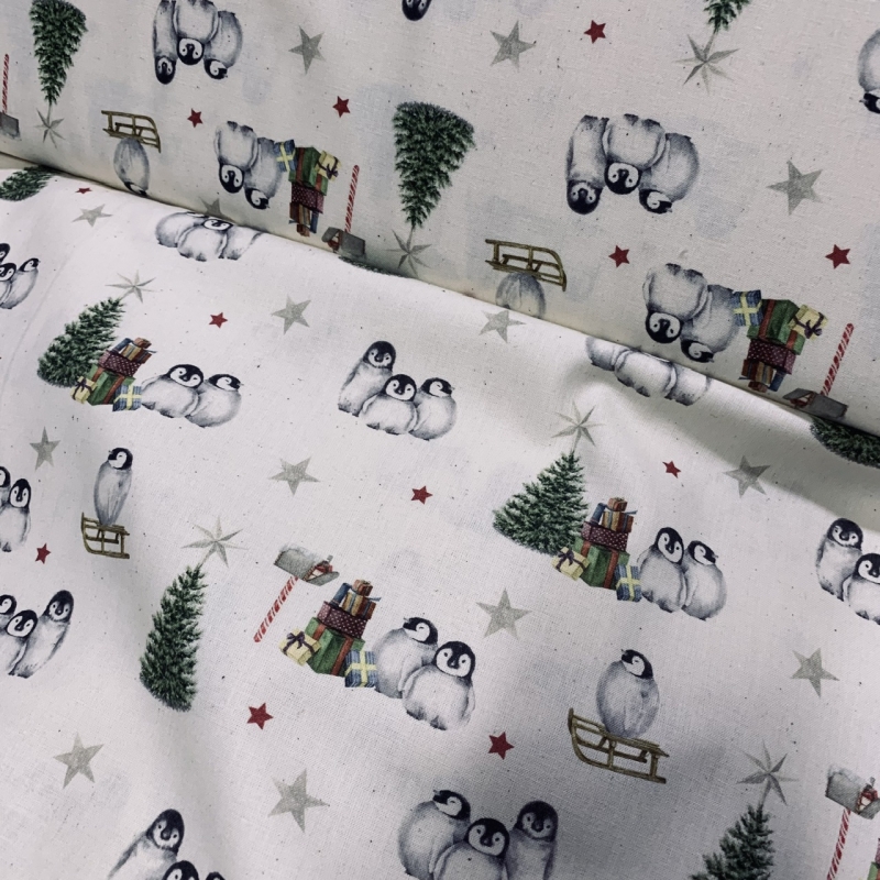 Pingüinos Navideños