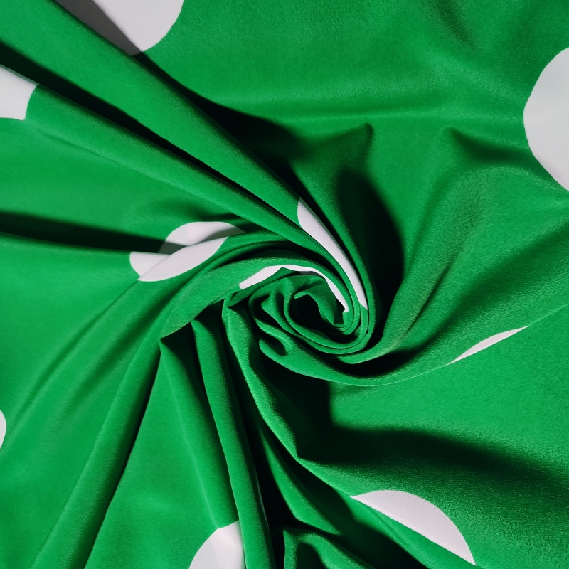 Poliester  Lunares 8 cm