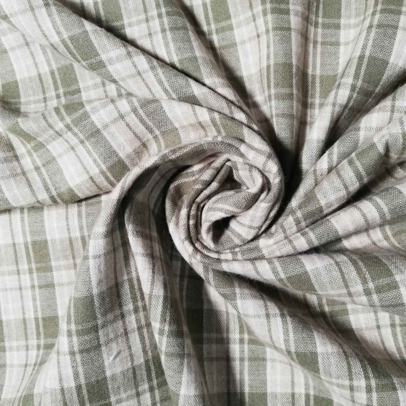 Tela Cuadro Escocés Verde