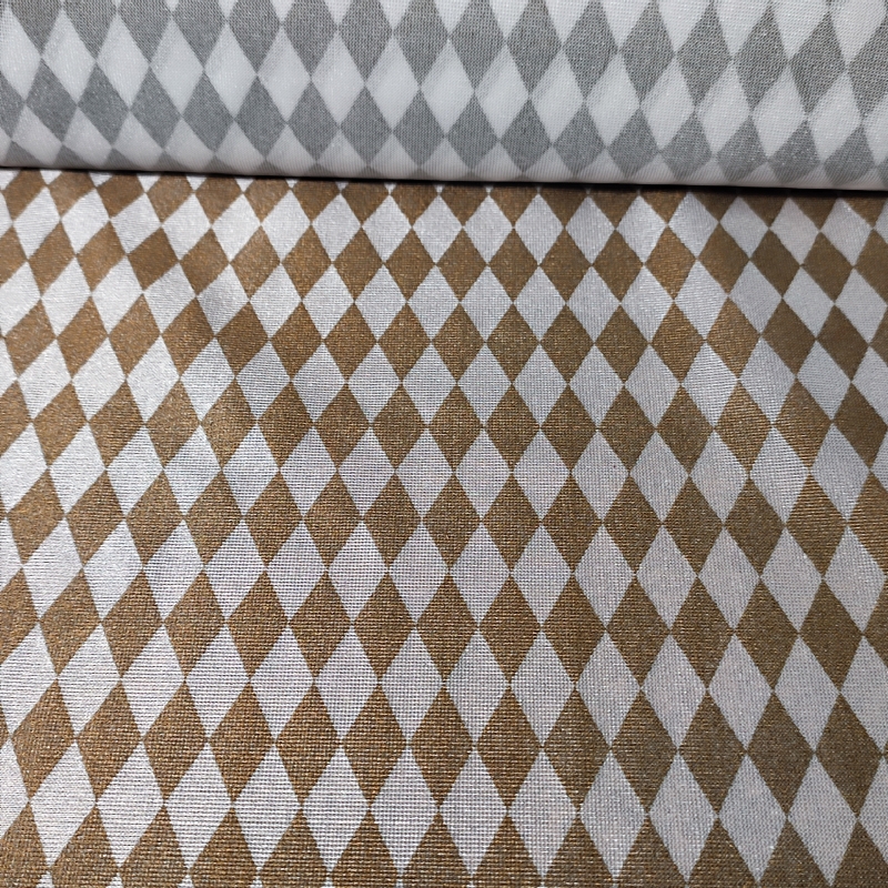 Tela Disfraz Arlequín Dorado