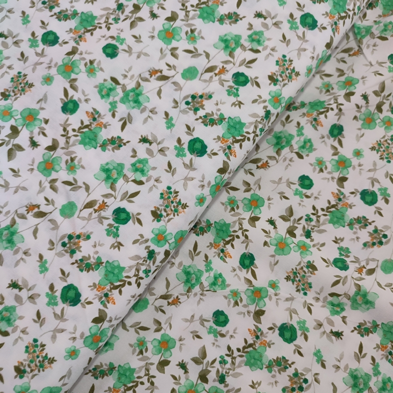 Viscosa Flores Verdes