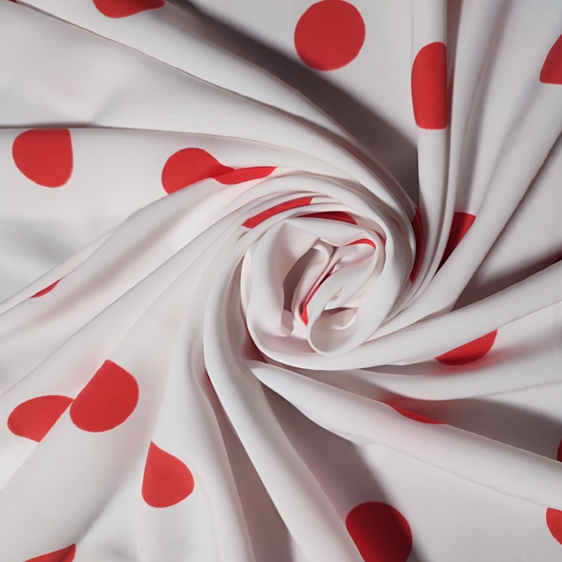 Viscosa Lunares 3 cm